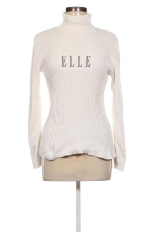 Дамски пуловер Elle, Размер M, Цвят Бял, Цена 28,88 лв.