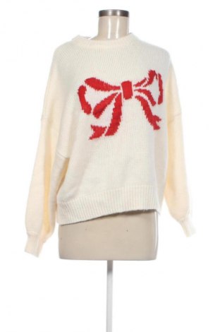 Γυναικείο πουλόβερ Gina Tricot, Μέγεθος M, Χρώμα Εκρού, Τιμή 12,99 €