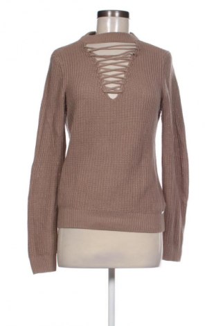 Дамски пуловер Guess, Размер M, Цвят Кафяв, Цена 68,00 лв.