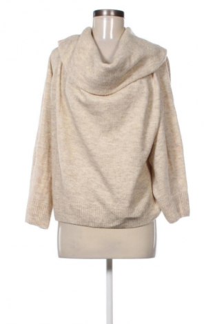 Дамски пуловер H&M, Размер L, Цвят Бежов, Цена 26,99 лв.