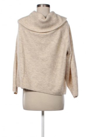 Дамски пуловер H&M, Размер L, Цвят Бежов, Цена 26,99 лв.
