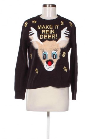 Γυναικείο πουλόβερ H&M Divided, Μέγεθος S, Χρώμα Μαύρο, Τιμή 16,57 €