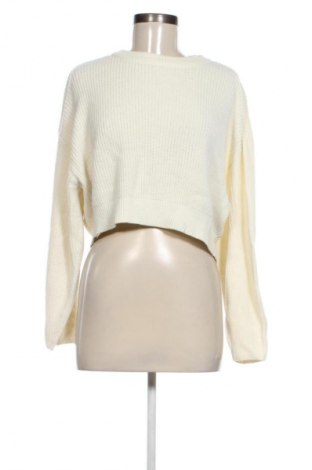 Дамски пуловер H&M Divided, Размер M, Цвят Бял, Цена 17,99 лв.