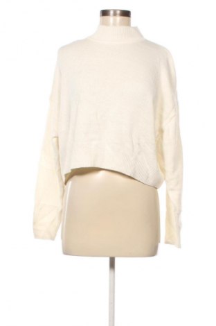 Női pulóver H&M Divided, Méret L, Szín Fehér, Ár 2 739 Ft