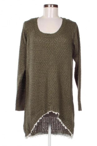 Női pulóver Ichi, Méret L, Szín Zöld, Ár 8 200 Ft