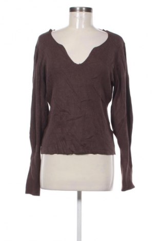 Γυναικείο πουλόβερ Ichi, Μέγεθος L, Χρώμα Καφέ, Τιμή 8,99 €