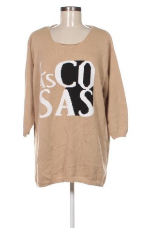 Дамски пуловер Ixelle, Размер XL, Цвят Бежов, Цена 26,99 лв.