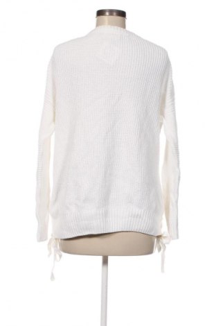 Γυναικείο πουλόβερ John Baner, Μέγεθος S, Χρώμα Λευκό, Τιμή 10,99 €