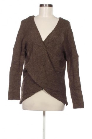 Дамски пуловер Mango, Размер L, Цвят Кафяв, Цена 19,99 лв.