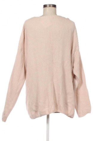 Γυναικείο πουλόβερ Milano Italy, Μέγεθος XL, Χρώμα  Μπέζ, Τιμή 20,12 €