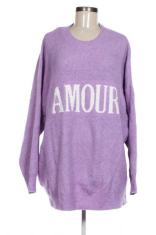Damenpullover Ms Mode, Größe XXL, Farbe Lila, Preis 13,99 €