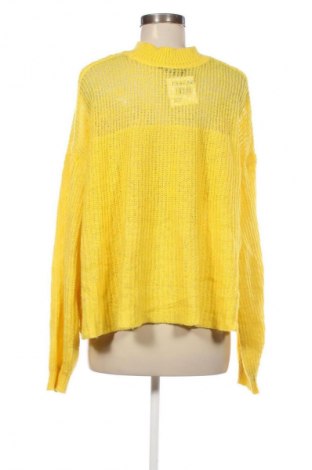 Pulover de femei Object, Mărime L, Culoare Galben, Preț 74,99 Lei