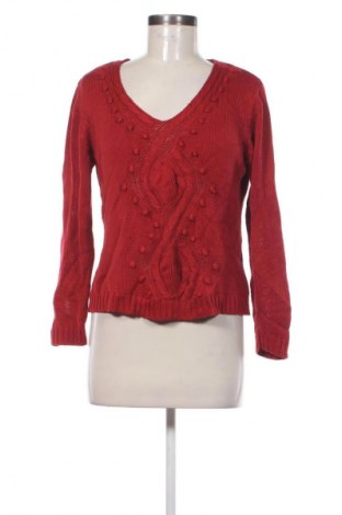 Дамски пуловер Olsen, Размер L, Цвят Червен, Цена 21,99 лв.