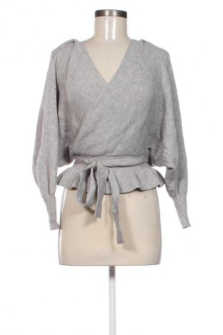 Дамски пуловер Parallel Lines, Размер XS, Цвят Сив, Цена 41,06 лв.