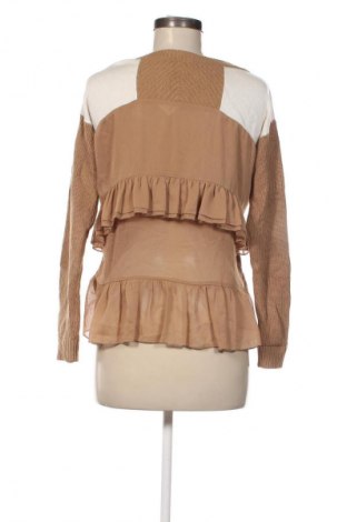 Damski sweter Patrizia Pepe, Rozmiar XS, Kolor Brązowy, Cena 421,99 zł