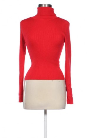 Damski sweter Pull&Bear, Rozmiar L, Kolor Czerwony, Cena 66,67 zł