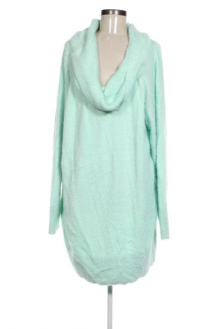 Дамски пуловер Rainbow, Размер XXL, Цвят Зелен, Цена 25,99 лв.