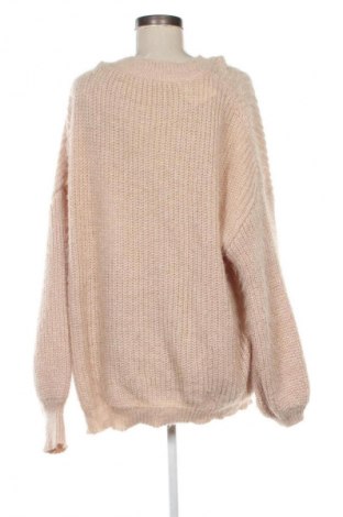Damski sweter SHEIN, Rozmiar XXL, Kolor Beżowy, Cena 62,99 zł