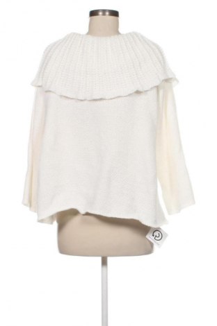 Γυναικείο πουλόβερ SHEIN, Μέγεθος 3XL, Χρώμα Λευκό, Τιμή 13,99 €