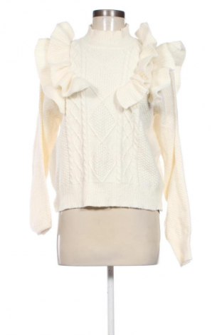 Damenpullover SHEIN, Größe XL, Farbe Ecru, Preis 13,51 €