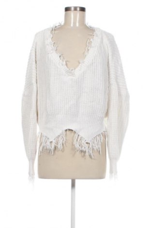 Damenpullover SHEIN, Größe L, Farbe Weiß, Preis 6,99 €