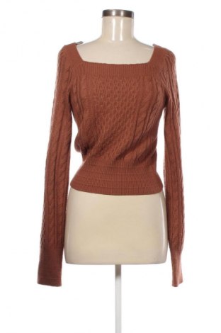 Damski sweter SHEIN, Rozmiar S, Kolor Brązowy, Cena 35,99 zł