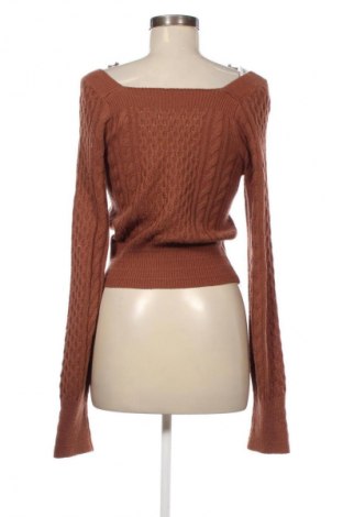 Damski sweter SHEIN, Rozmiar S, Kolor Brązowy, Cena 35,99 zł