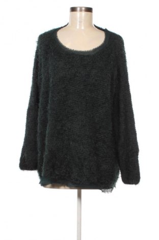 Дамски пуловер Samoon, Размер M, Цвят Зелен, Цена 17,99 лв.