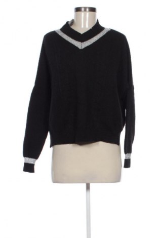 Дамски пуловер Silvian Heach, Размер XS, Цвят Черен, Цена 61,94 лв.