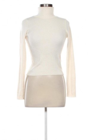 Дамски пуловер Stradivarius, Размер S, Цвят Екрю, Цена 29,99 лв.