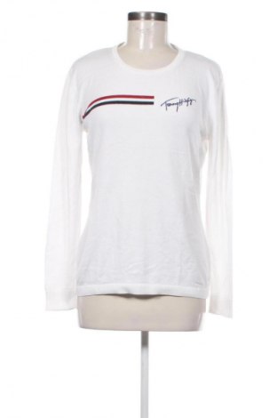 Γυναικείο πουλόβερ Tommy Hilfiger, Μέγεθος L, Χρώμα Λευκό, Τιμή 74,99 €