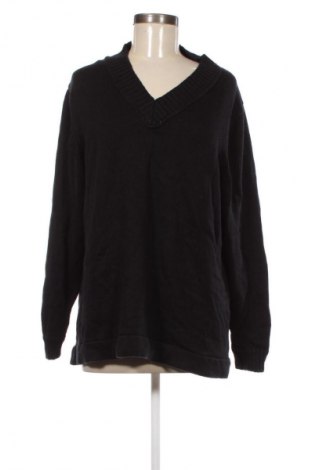 Γυναικείο πουλόβερ Ulla Popken, Μέγεθος XXL, Χρώμα Μαύρο, Τιμή 26,99 €