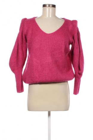 Дамски пуловер Unbranded, Размер M, Цвят Розов, Цена 28,88 лв.