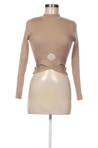 Damski sweter Unbranded, Rozmiar S, Kolor Beżowy, Cena 69,01 zł