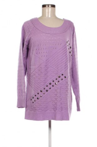 Pulover de femei Unbranded, Mărime XL, Culoare Mov, Preț 77,17 Lei