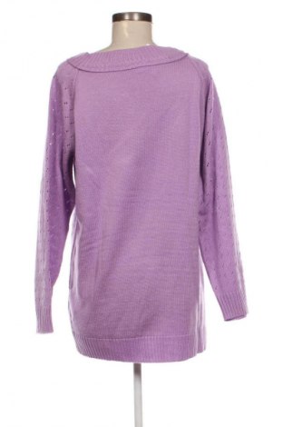 Pulover de femei Unbranded, Mărime XL, Culoare Mov, Preț 77,17 Lei