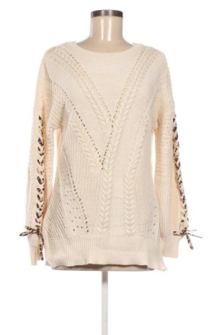 Дамски пуловер Unbranded, Размер L, Цвят Екрю, Цена 23,99 лв.