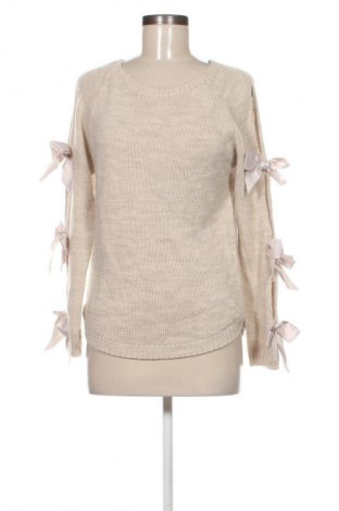 Damski sweter Unbranded, Rozmiar M, Kolor ecru, Cena 67,41 zł