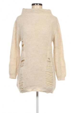 Pulover de femei Unbranded, Mărime S, Culoare Bej, Preț 77,17 Lei