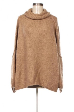 Damski sweter Unbranded, Rozmiar XL, Kolor Brązowy, Cena 65,99 zł
