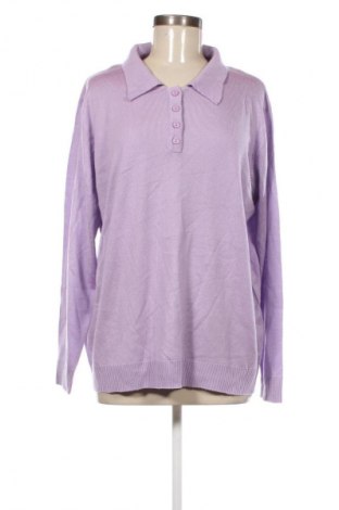 Γυναικείο πουλόβερ Unbranded, Μέγεθος XXL, Χρώμα Βιολετί, Τιμή 28,99 €