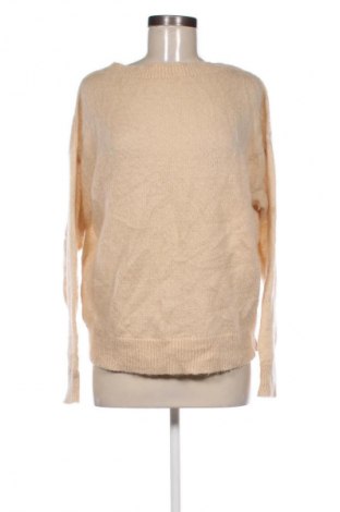 Дамски пуловер United Colors Of Benetton, Размер M, Цвят Бежов, Цена 25,99 лв.