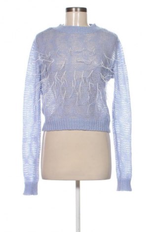 Pulover de femei Zara, Mărime L, Culoare Albastru, Preț 72,03 Lei