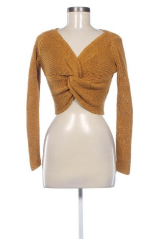 Pulover de femei Zara, Mărime M, Culoare Galben, Preț 95,16 Lei