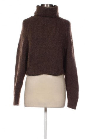 Дамски пуловер Zara, Размер S, Цвят Кафяв, Цена 27,00 лв.