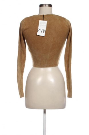 Női pulóver Zara, Méret M, Szín Barna, Ár 12 441 Ft