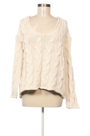 Γυναικείο πουλόβερ Zara, Μέγεθος S, Χρώμα Εκρού, Τιμή 14,99 €