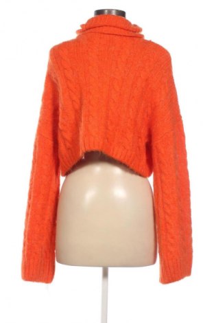 Дамски пуловер Zara, Размер M, Цвят Оранжев, Цена 54,39 лв.