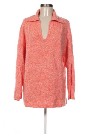 Дамски пуловер Zara, Размер M, Цвят Червен, Цена 26,99 лв.