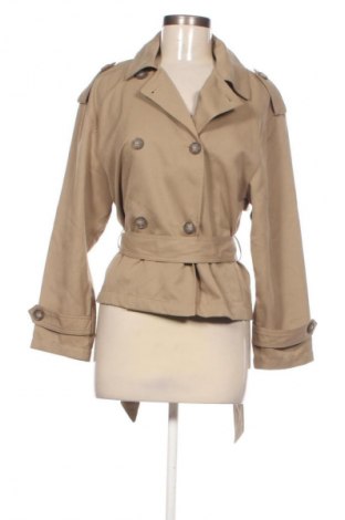 Дамски шлифер Stradivarius, Размер S, Цвят Бежов, Цена 109,99 лв.